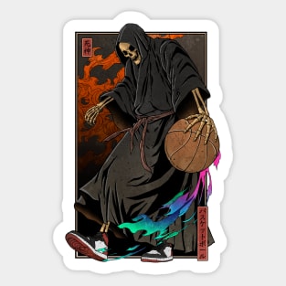 Slamming Souls basketball Sticker